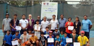 Inter School & Inter College Tennis Tournament: Bilal wins Triple Crown