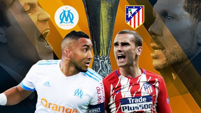 Atletico Madrid Vs Marseille UEFA Europa Leagu