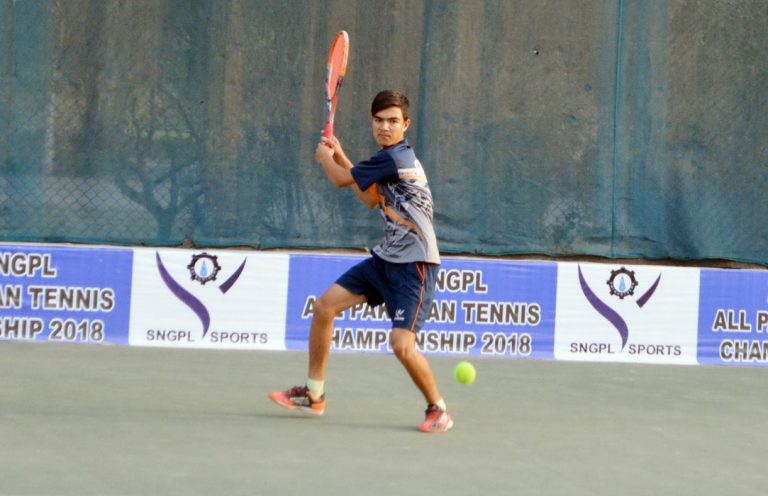 2nd SNGPL All Pakistan Tennis Championship 2018: Day 2