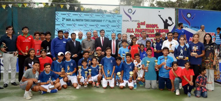 2nd SNGPL  All Pakistan Tennis Championship 2018: Men’s Single Final; 2 Winners
