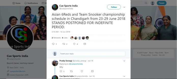 Asian Snooker Championship 6 Red Snooker Championship 2018