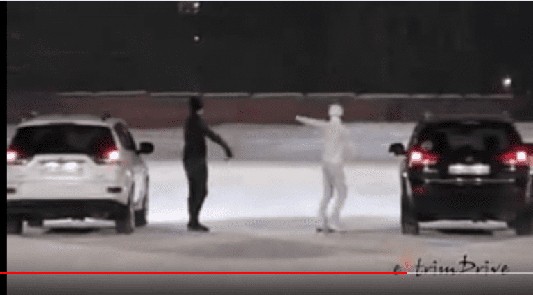 Allsportpk-The Unusual: Cars & Skaters Ice Dance !