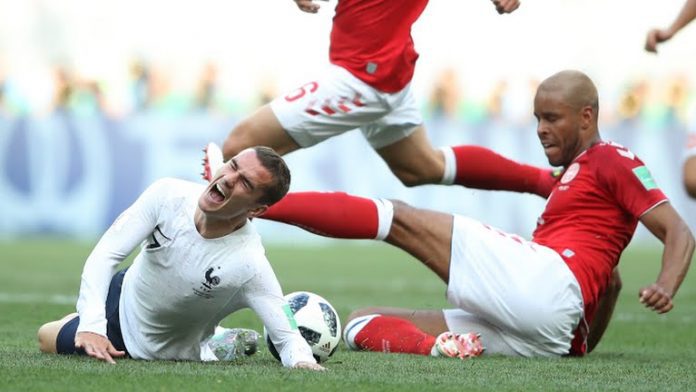 Denmark Vs France FIFA World Cup 2018
