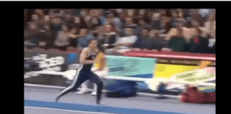 Allsportspk Snippet: Gymnastic Springboard A Bit To Bouncy!