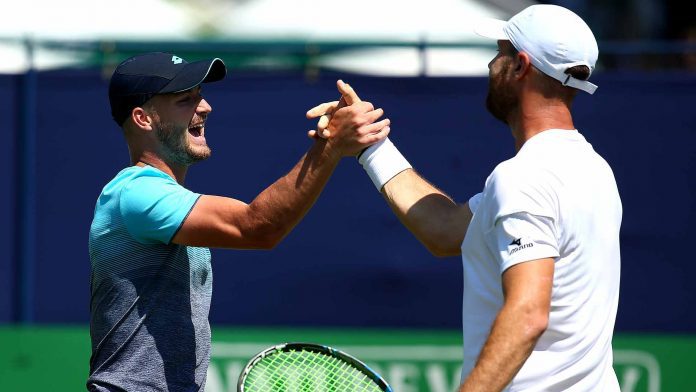 Jonny and luke Eastbourne Tennis Intl 2018
