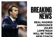 Breaking: Real Madrid Appoints Julen Lopetegui As Their Manager Julen Lopetegui