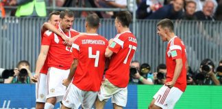 Breaking: World Cup 2018 – Russia Vs Saudi Arabia: Russia Wins By 5 – 0 Russia Vs Saudi Arabia