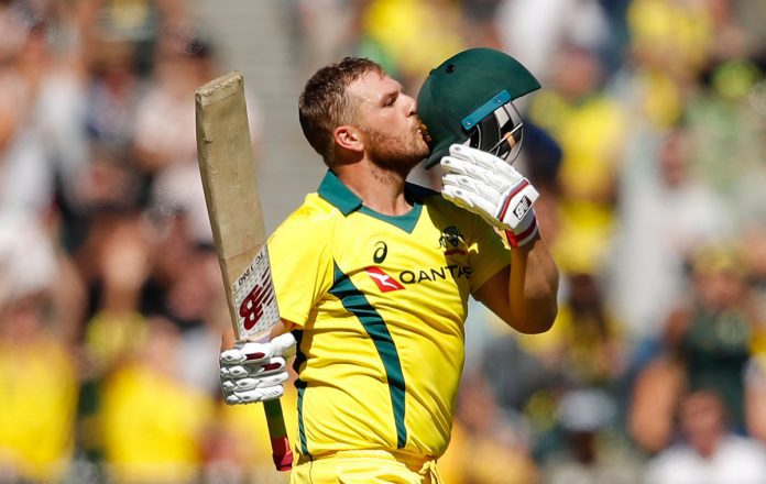 Australia v England - Game 1 Aaron Finch