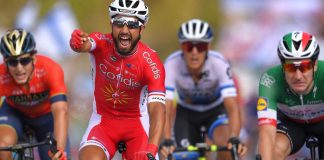 Cycling – Vuelta a Espana ’18 Stage 6: Nacer Bouhanni Wins Nacer Bouhanni