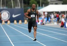 Athletics: Ronnie Baker Breaks The 100m Record Ronnie Baker