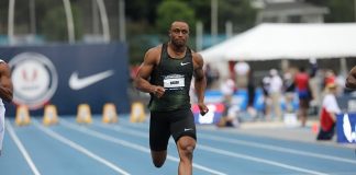 Athletics: Ronnie Baker Breaks The 100m Record Ronnie Baker