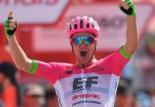 Cycling – Vuelta a Espana ’18 Stage 5: Simon Clarke Wins Simon Clarke