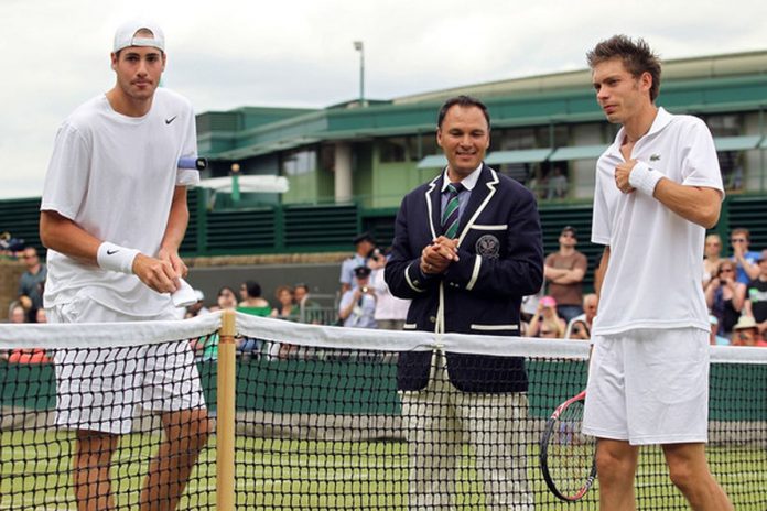 isner vs mahut Grand Slam