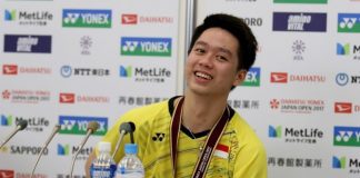 World Badminton Rankings – 23rd August ’18: Kevin Sanjaya Retains Top Position Badminton Rankings