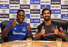Football Transfer News: Yerry Mina & Andre Gomes Sign For Everton Yerry Mina