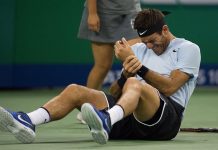 Tennis-Rogers Cup 2018: Juan Martin Injured Juan Martin Del Potro