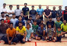 3rd Punjab National Senior Squash Championship ’18: Day 3 – 1st Main Round Punjab National Senior Squash Championship