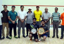 3rd Punjab National Senior Squash Championship ’18: Waqar Mehboob- The Winner Squash Championship ’18: