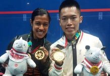 Asian Games 2018 – Squash: Leo Wins 1st & Nicol 5th Gold Asian Games