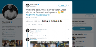 Asia Cup 2018 – Cricketers & Fans Reactions: To India’s Massive Win Over Pakistan Asia Cup 2018