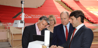 IAAF Air Quality: First Stadium Monitor Installed in Monaco IAAF Air Quality: First Stadium Monitor Installed in Monaco