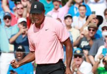 Golf – Tour Championship ’18: Tiger Woods Tied In Front Tiger Woods