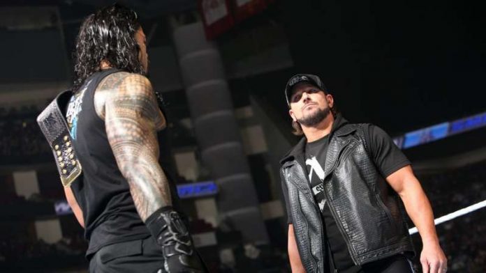 aj styles roman reigns Roman Reigns