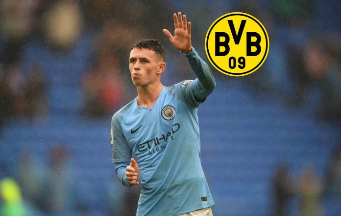 phil foden Borussia Dortmund