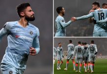 Football – Europa League: Olivier Giroud’s Strike Takes Chelsea To The Last 32 Chelsea