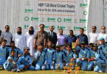 Pakistan – T20 Blind Cricket Trophy ’18: Grade 2 – Karachi Wins T20 Blind Cricket Trophy