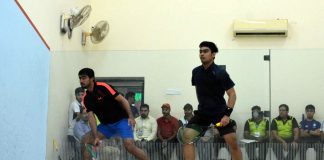 FMC International Men Squash Championship ’18: Day 2 – Pak Players Dominant International Men Squash Championship