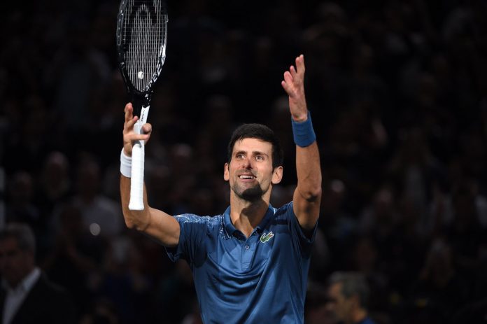 Djokovic tennis player Novak Djokovic
