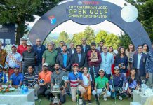 10th Chairman JCSC Open Golf Championship 2018: Shabbir Iqbal Triumphant JCSC Open Golf Championship