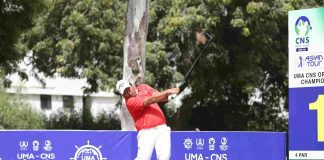 UMA CNS Asian Tour Open Golf Championship: Thai Players Dominate; Namchok On Top Asian Tour Open Golf Championship