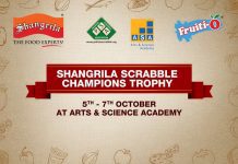Shangrila Scrabble Champions Trophy: Day 2 – Waseem Khatri Back On Top Shangrila Scrabble Champions Trophy