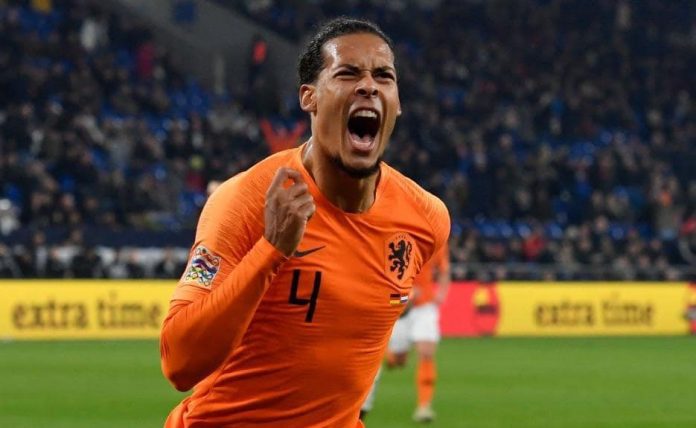 Van Dijk UEFA Nations League