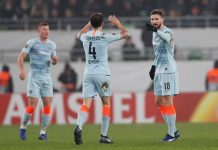 UEFA Europa League: Amazing Free Kicks By Giroud & Willian Save Chelsea Chelsea