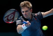 Tennis – ATP Finals: Kevin Anderson Defeats Japan’s Nishikori Kevin Anderson