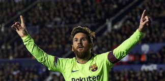 Spanish LaLiga ’18-19 – Highlights: Lionel Messi Scores A Hattrick Against Levante LaLiga