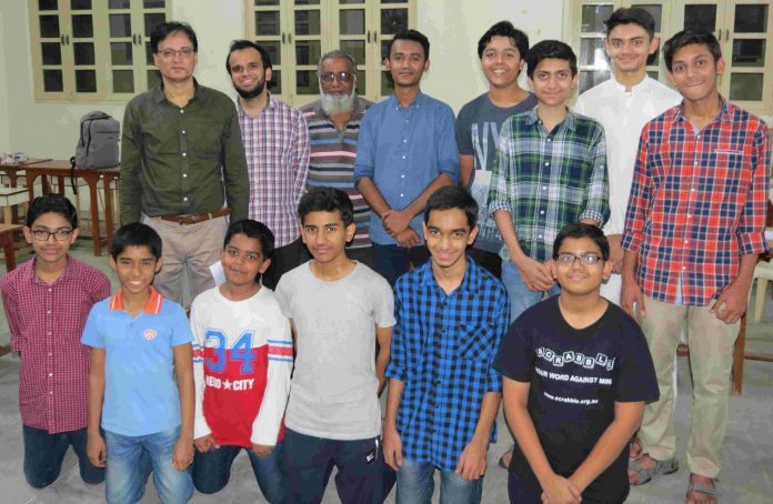 Team Pakistan at WYC 2018 WESPA Youth Cup Scrabble