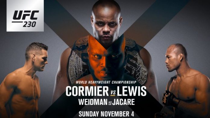 UFC 230 Cormier vs. Lewis UFC