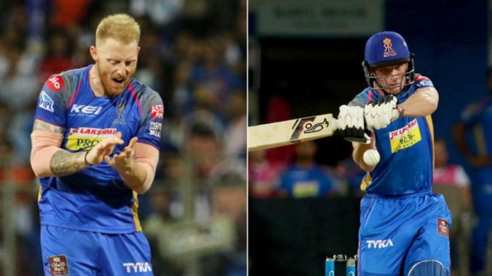 ben stokes jos buttler rajasthan royals rajasthan royals