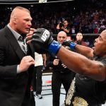 brock lesnar challenges daniel cormier