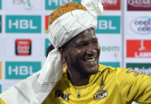 PSL 2019: Darren Sammy – Captain Peshawar Zalmi Team Peshawar Zalmi