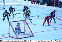 Pakistan First Ever Ice Hockey Match: Played In Naltar; PAF Team Wins Pakistan First Ever Ice Hockey Match