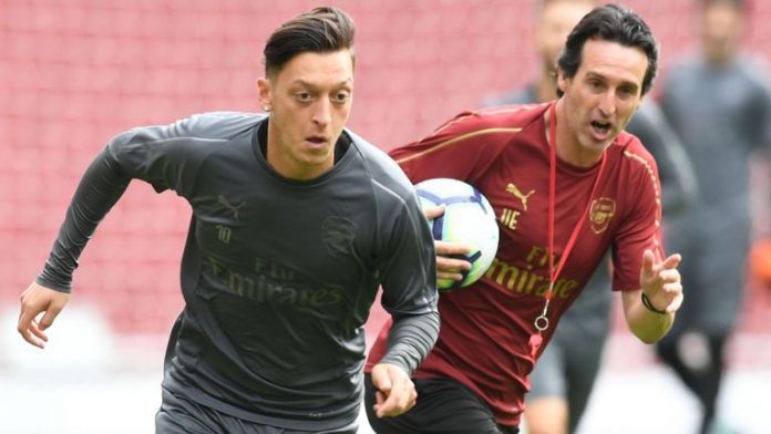 arsenal emery ozil arsenal