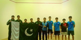 19th Asian Junior Squash Team Championship: Day 1 – Pak Jr’s. Shine Asian Junior Squash Team Championship