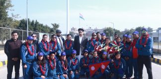 Pakistan Blind Women Cricket: Pakistan Vs Nepal T20 Series 2019; Nepal Team Arrives