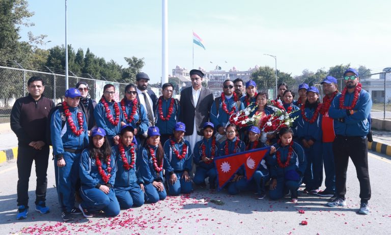 Pakistan Blind Women Cricket: Pakistan Vs Nepal T20 Series 2019; Nepal Team Arrives