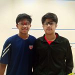 Noor Zaman (In Black Shirt) beat Mukunth Gopalakrishnan (USA) and qualified for Semi-final